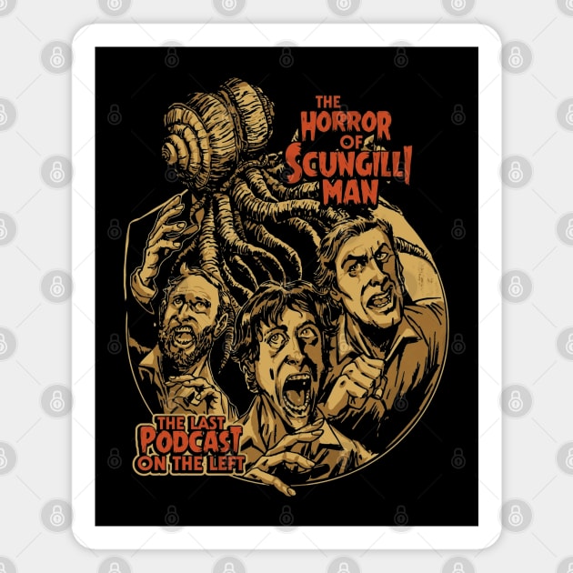 The Last Horror Man On The Left Magnet by Generalvibes
